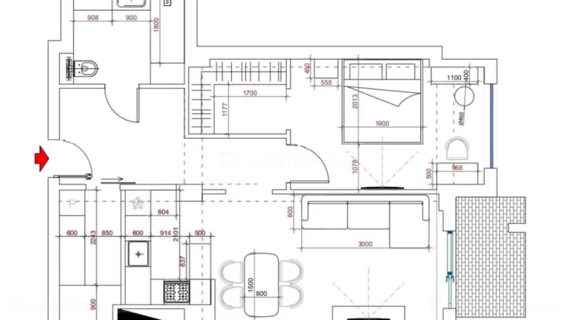 Satılır 2 otaqlı Mənzil Yeni tikili 68 m² Nəriman Nərimanov m. - şəkil 2