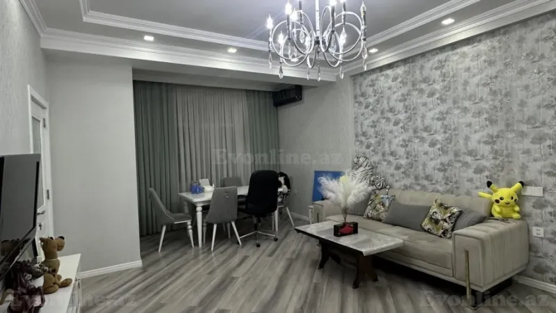 Satılır 3 otaqlı Mənzil Yeni tikili 92 m² Həzi Aslanov - şəkil 2
