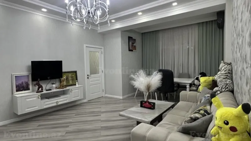 Satılır 3 otaqlı Mənzil Yeni tikili 92 m² Həzi Aslanov - şəkil 3