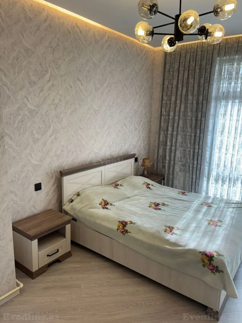 Kirayə verilir 2 otaqlı Mənzil Yeni tikili 70 m² 8 Noyabr m. - şəkil 2