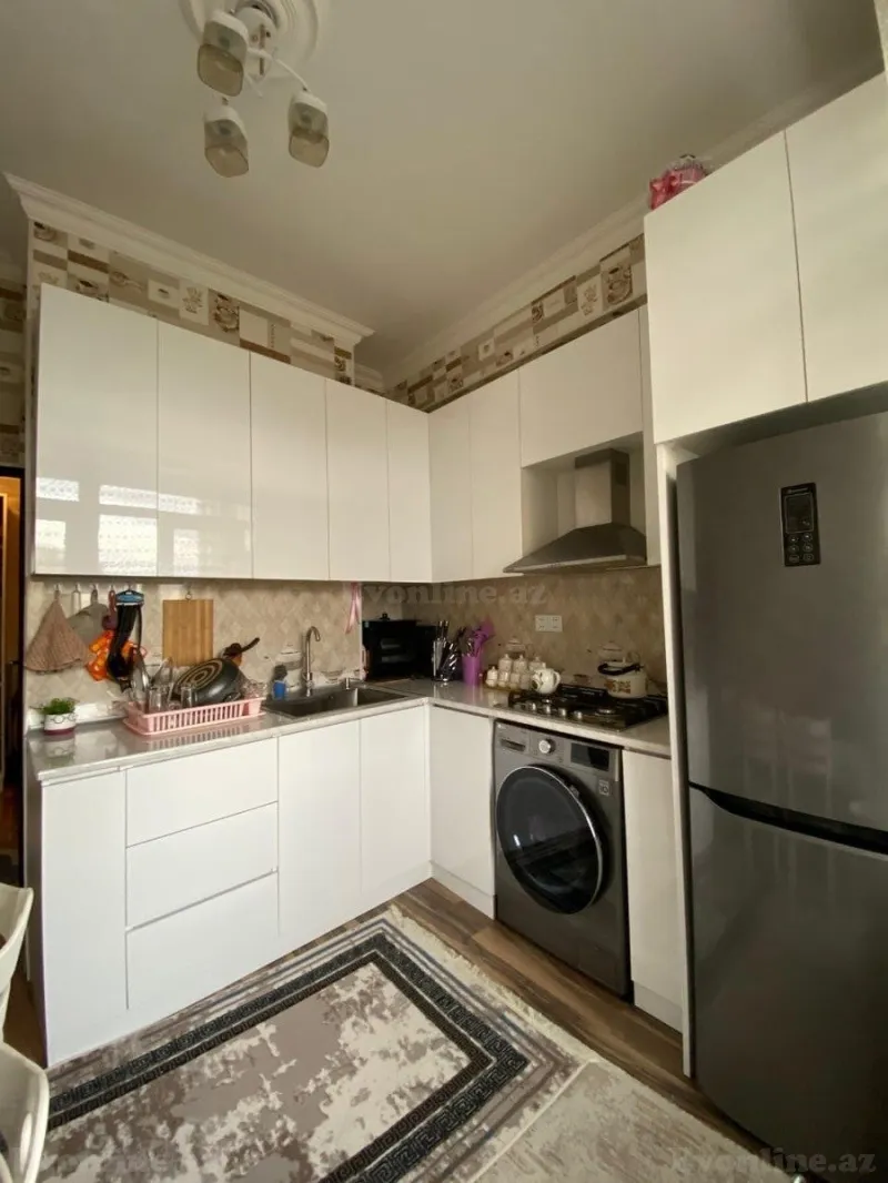 Satılır 2 otaqlı Mənzil Yeni tikili 56 m² Neftçilər m. - şəkil 5