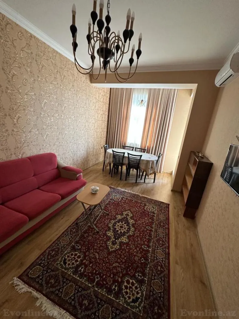 Kirayə verilir 2 otaqlı Mənzil Yeni tikili 80 m² 8 Noyabr m. - şəkil 4