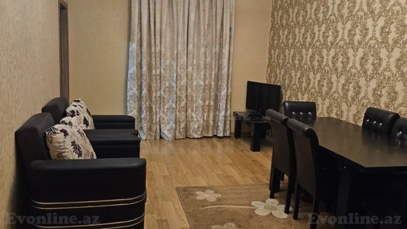 Kirayə verilir 1 otaqlı Mənzil Yeni tikili 60 m² 9-cu mikrorayon - şəkil 2