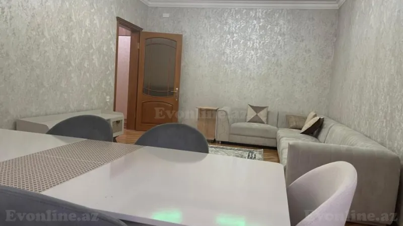 Kirayə verilir 3 otaqlı Mənzil Yeni tikili 130 m² Nərimanov r. - şəkil 7