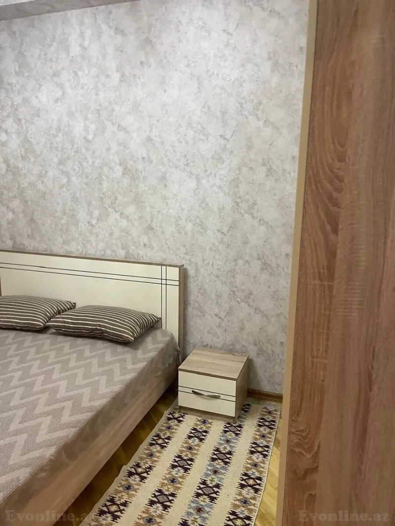 Kirayə verilir 3 otaqlı Mənzil Yeni tikili 130 m² Nərimanov r. - şəkil 16