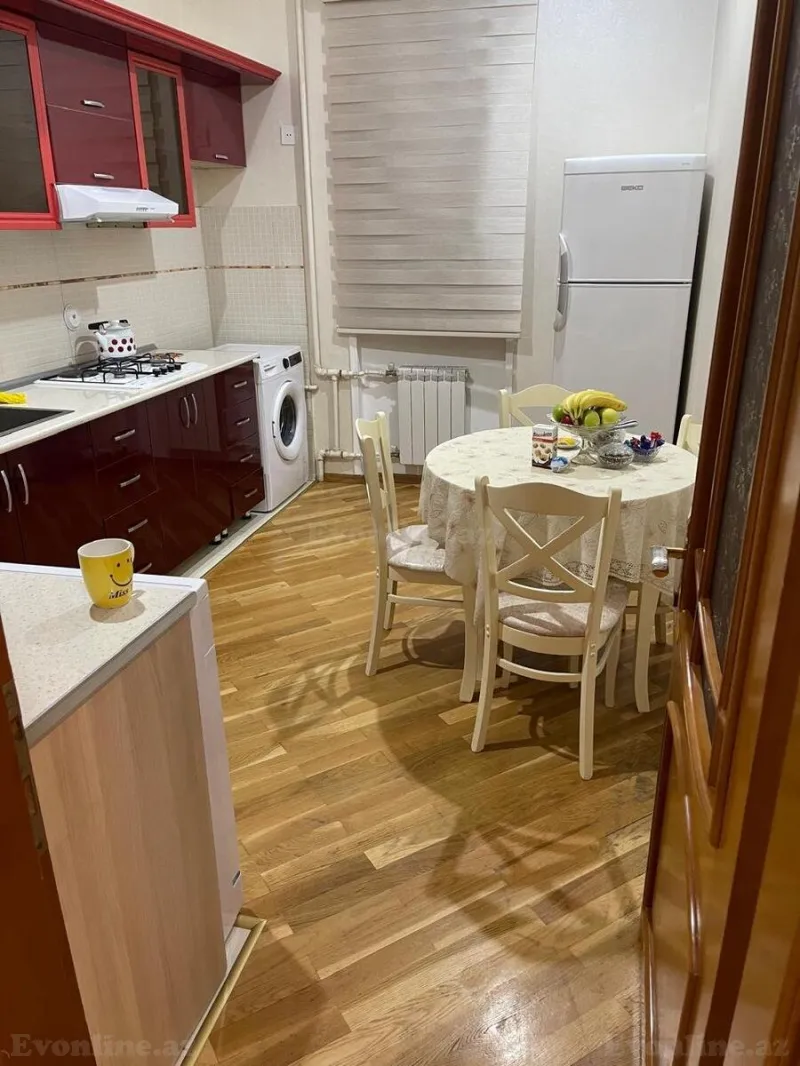 Kirayə verilir 3 otaqlı Mənzil Yeni tikili 130 m² Nərimanov r. - şəkil 20