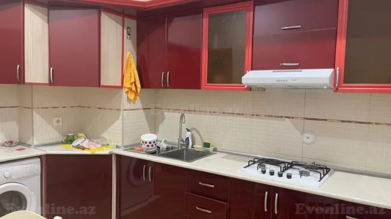 Kirayə verilir 3 otaqlı Mənzil Yeni tikili 130 m² Nərimanov r. - şəkil 22