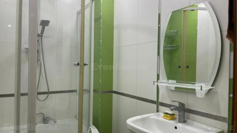 Kirayə verilir 3 otaqlı Mənzil Yeni tikili 130 m² Nərimanov r. - şəkil 26