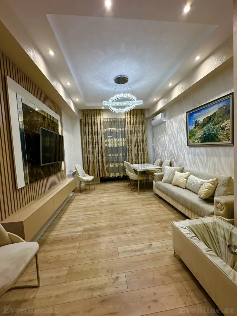 Kirayə verilir 2 otaqlı Mənzil Yeni tikili 63 m² Nizami m. - şəkil 3