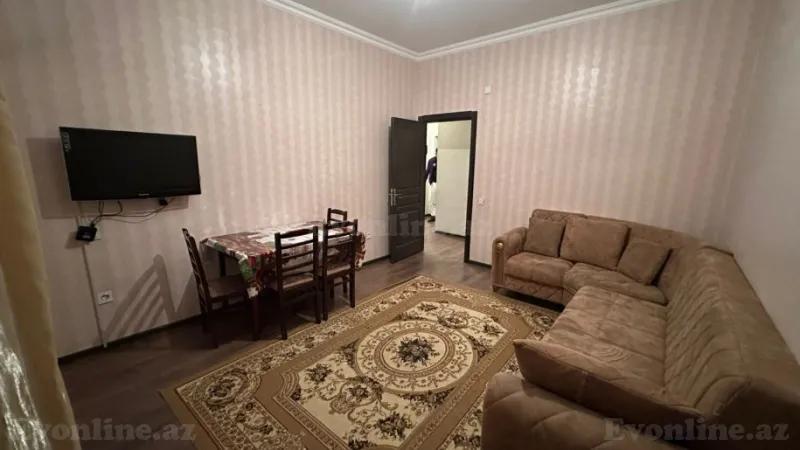 Kirayə verilir 2 otaqlı Mənzil Yeni tikili 50 m² Hövsan - şəkil 2