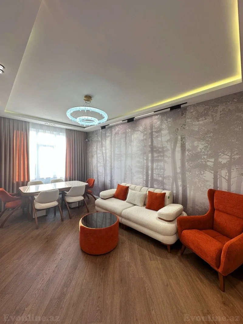 Satılır 3 otaqlı Mənzil Yeni tikili 79 m² Həzi Aslanov m. - şəkil 2