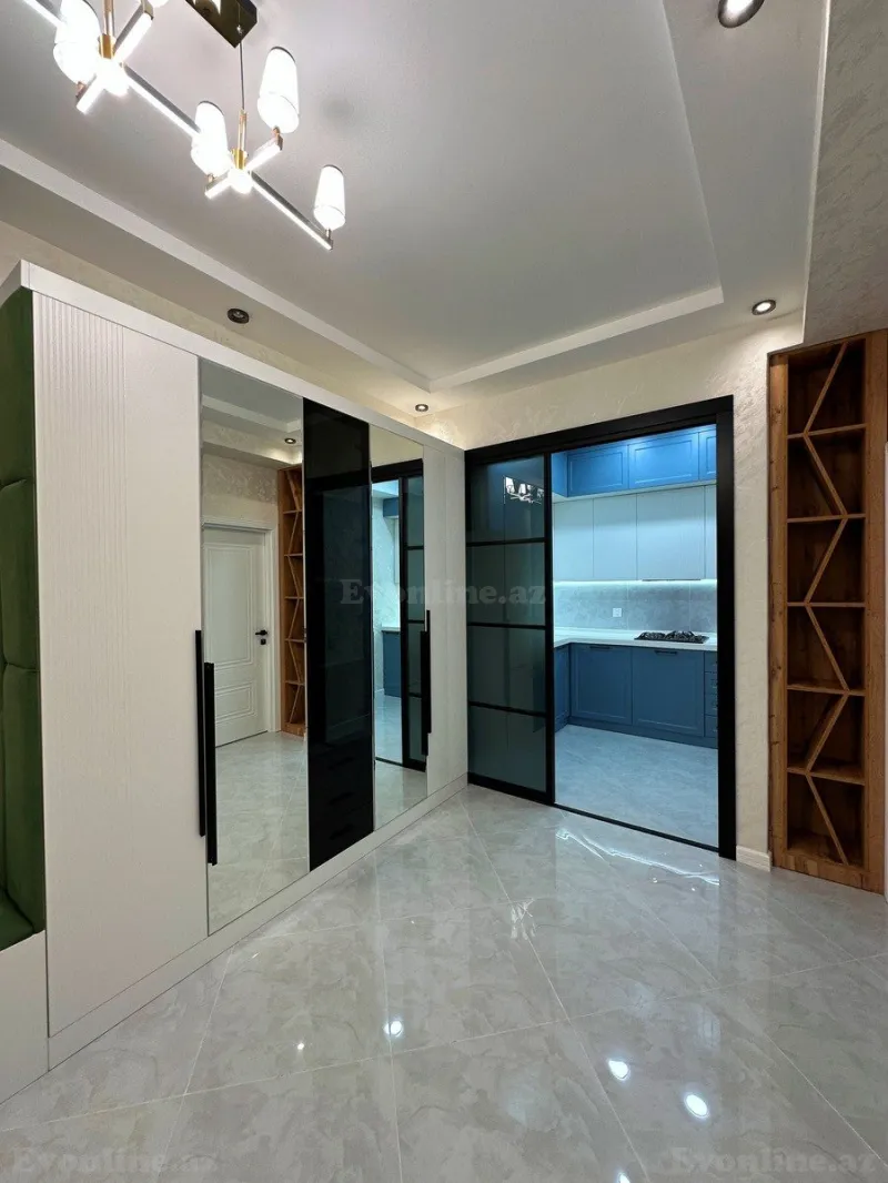 Satılır 3 otaqlı Mənzil Yeni tikili 83 m² Həzi Aslanov m. - şəkil 2