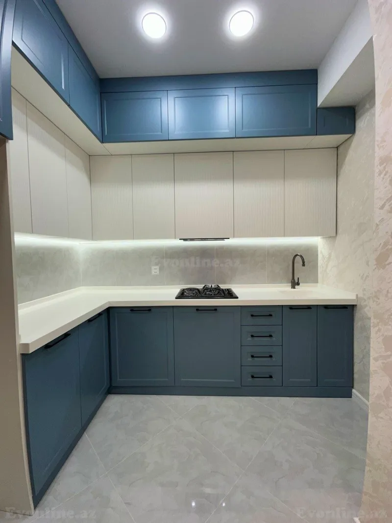 Satılır 3 otaqlı Mənzil Yeni tikili 83 m² Həzi Aslanov m. - şəkil 3