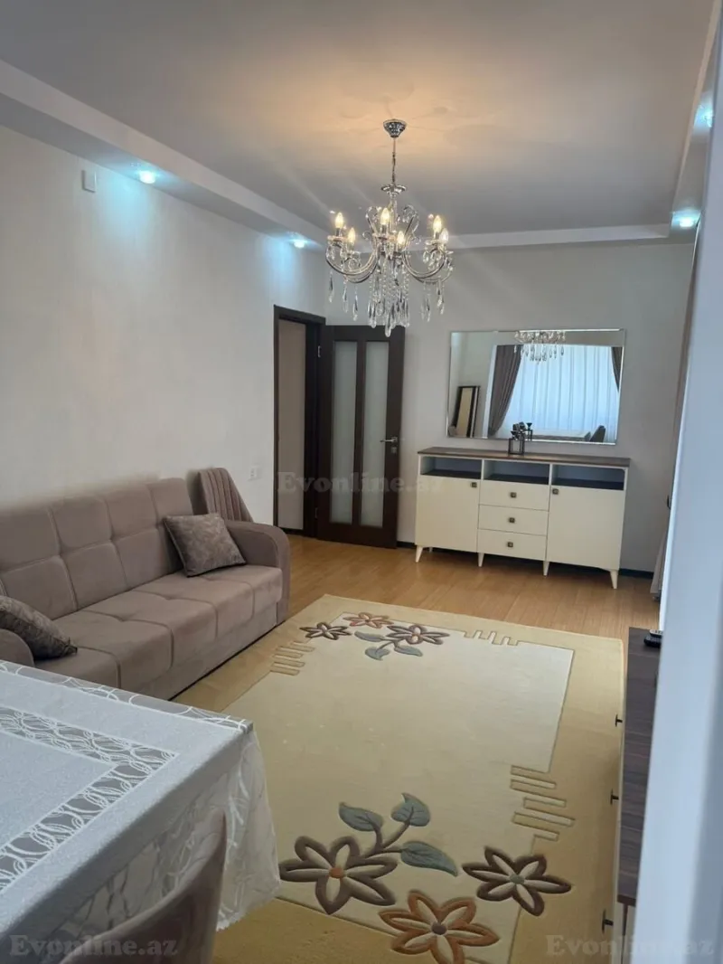 Kirayə verilir 2 otaqlı Mənzil Köhnə tikili 61 m² Nəsimi m. - şəkil 2