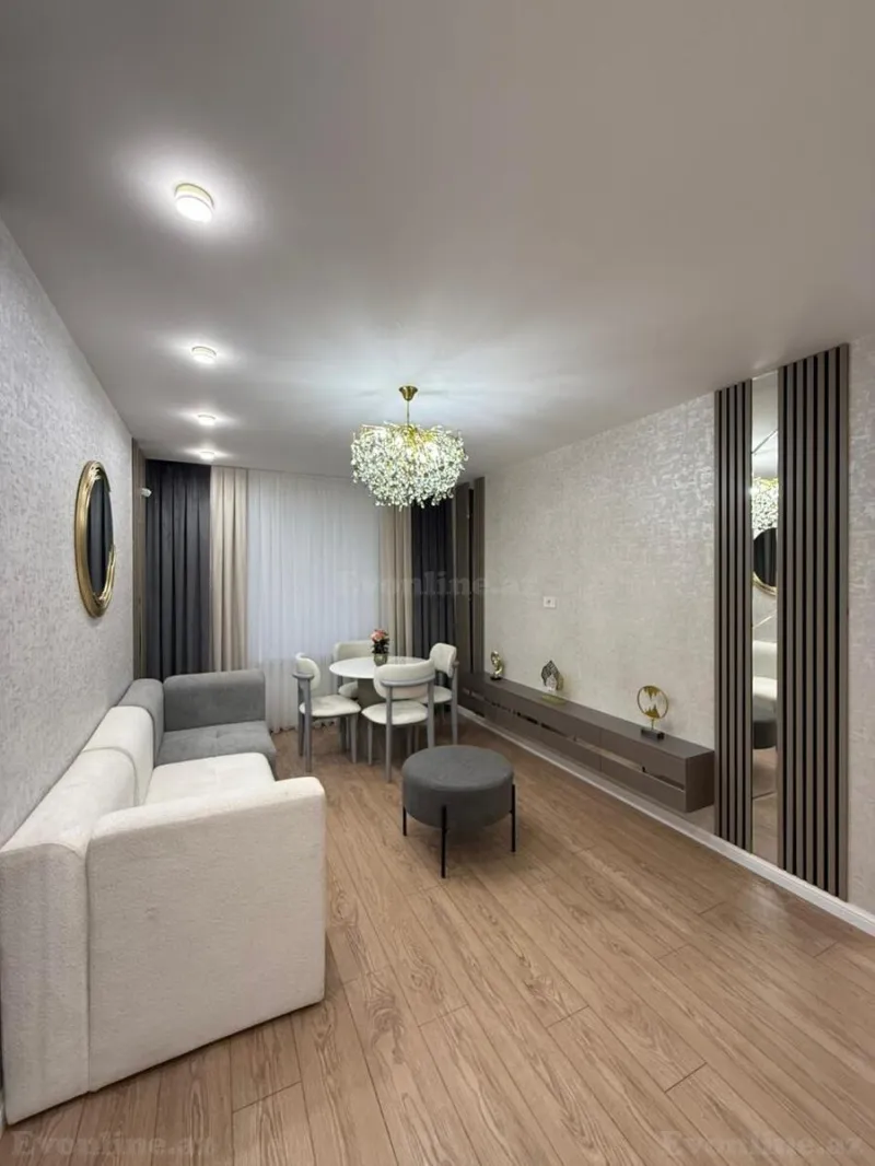 2 otaqlı Mənzil 55 m² Elmlər Akademiyası m. Satılır