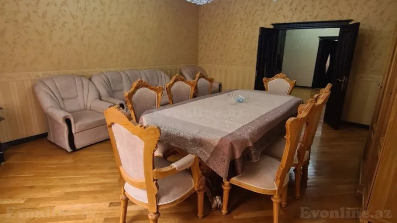 Kirayə verilir 3 otaqlı Mənzil Yeni tikili 130 m² Nəriman Nərimanov m. - şəkil 2