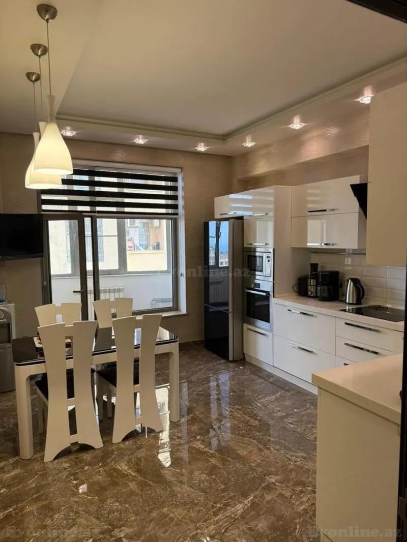 Kirayə verilir 3 otaqlı Mənzil Yeni tikili 160 m² Nizami m. - şəkil 5