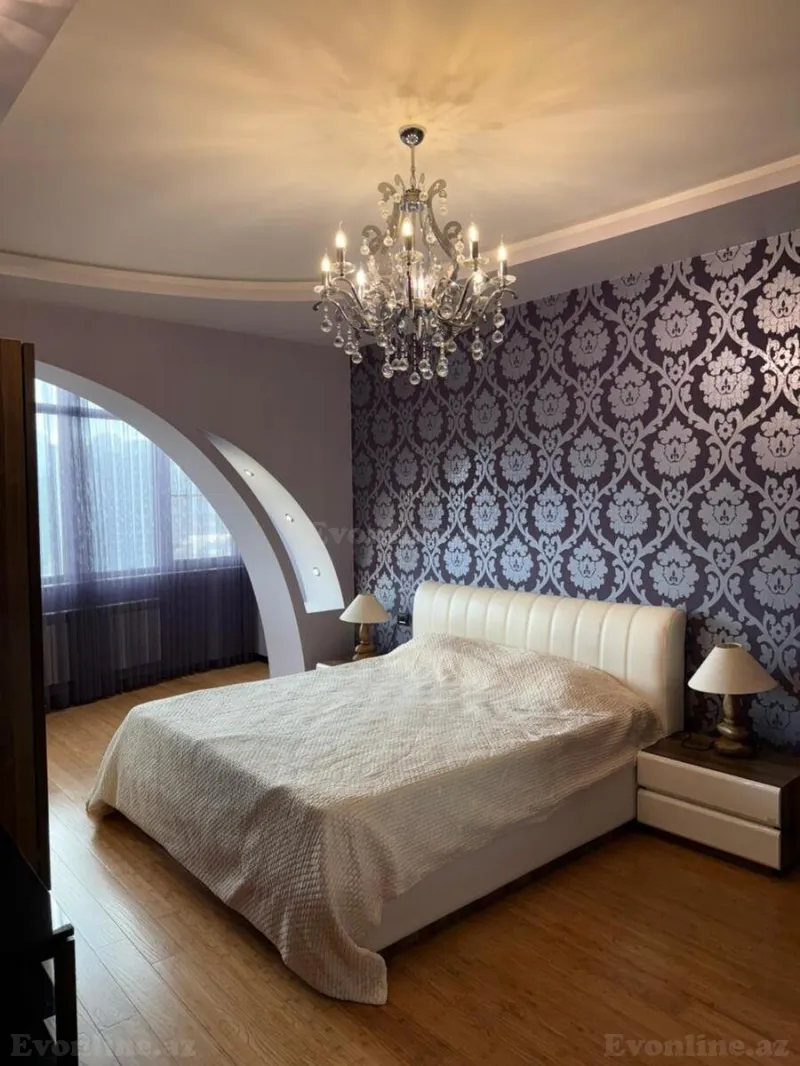 Kirayə verilir 3 otaqlı Mənzil Yeni tikili 160 m² Nizami m. - şəkil 9
