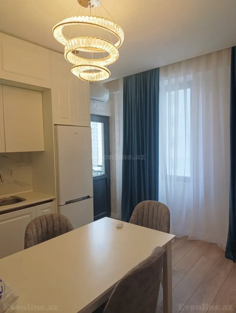 Kirayə verilir 2 otaqlı Mənzil Yeni tikili 50 m² Yasamal - şəkil 2