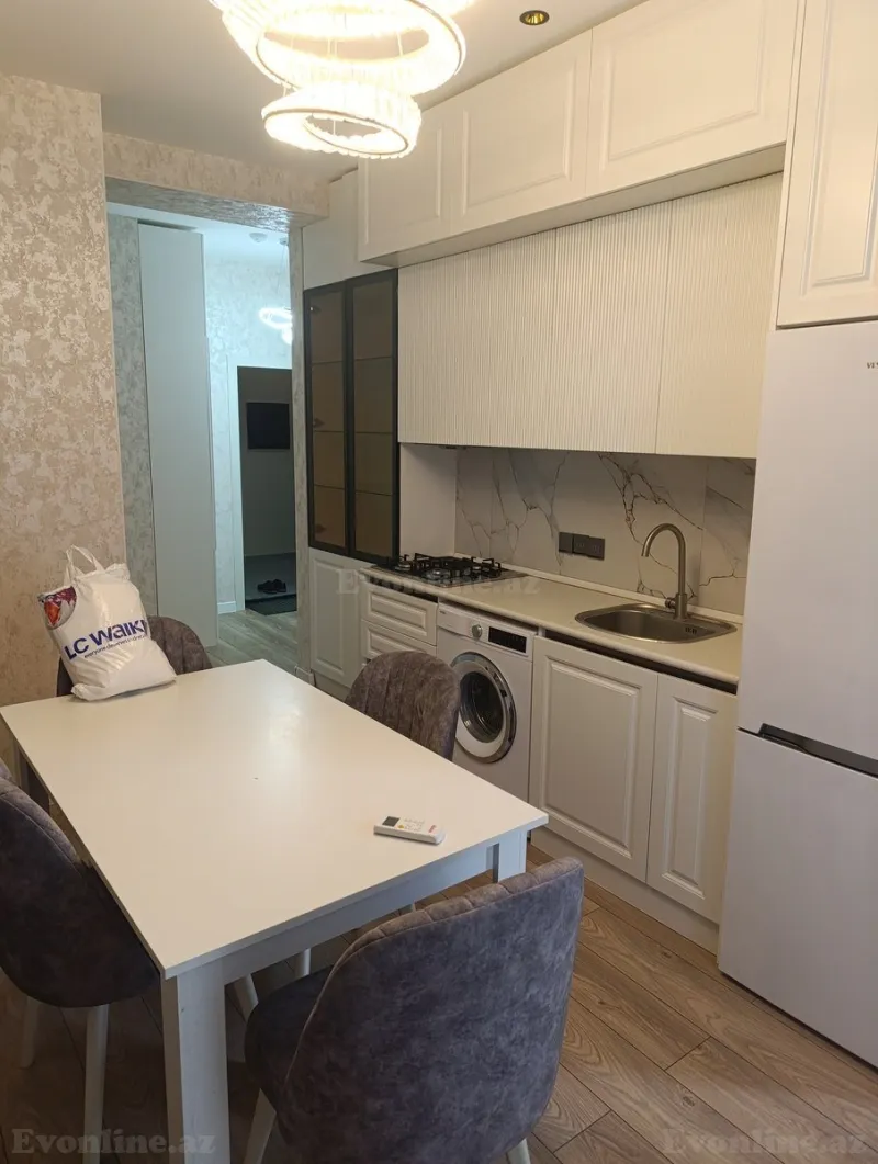 Kirayə verilir 2 otaqlı Mənzil Yeni tikili 50 m² Yasamal - şəkil 3