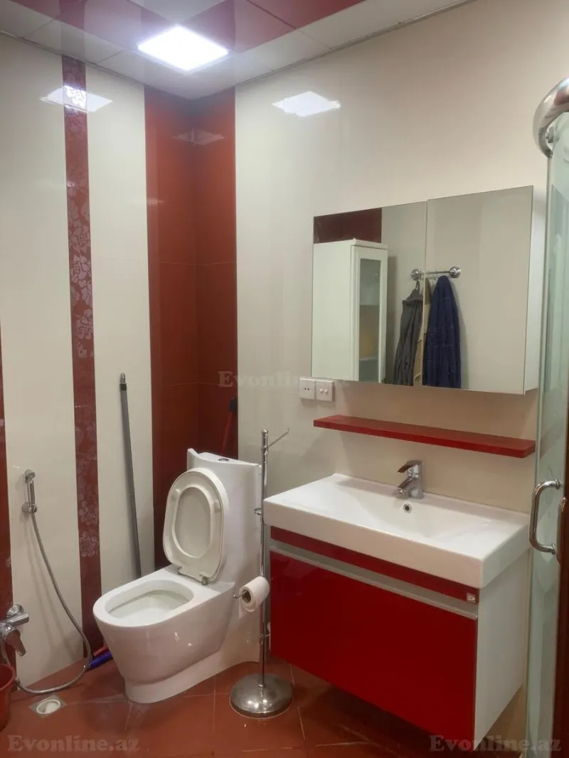 Kirayə verilir 3 otaqlı Mənzil Yeni tikili 120 m² 8 Noyabr m. - şəkil 11