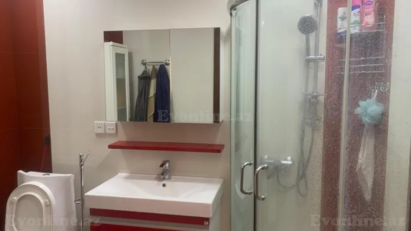 Kirayə verilir 3 otaqlı Mənzil Yeni tikili 120 m² 8 Noyabr m. - şəkil 12