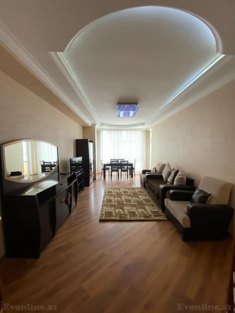 Kirayə verilir 3 otaqlı Mənzil Yeni tikili 120 m² Yasamal - şəkil 2