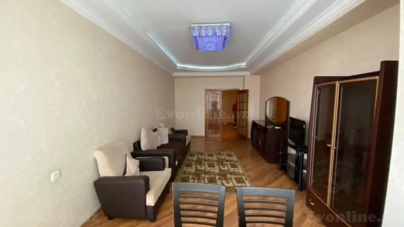 Kirayə verilir 3 otaqlı Mənzil Yeni tikili 120 m² Yasamal - şəkil 3