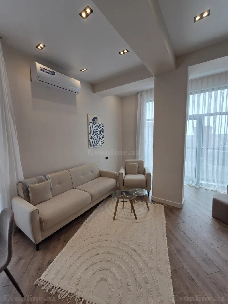 Kirayə verilir 4 otaqlı Mənzil Yeni tikili 130 m² Nəsimi r. - şəkil 6