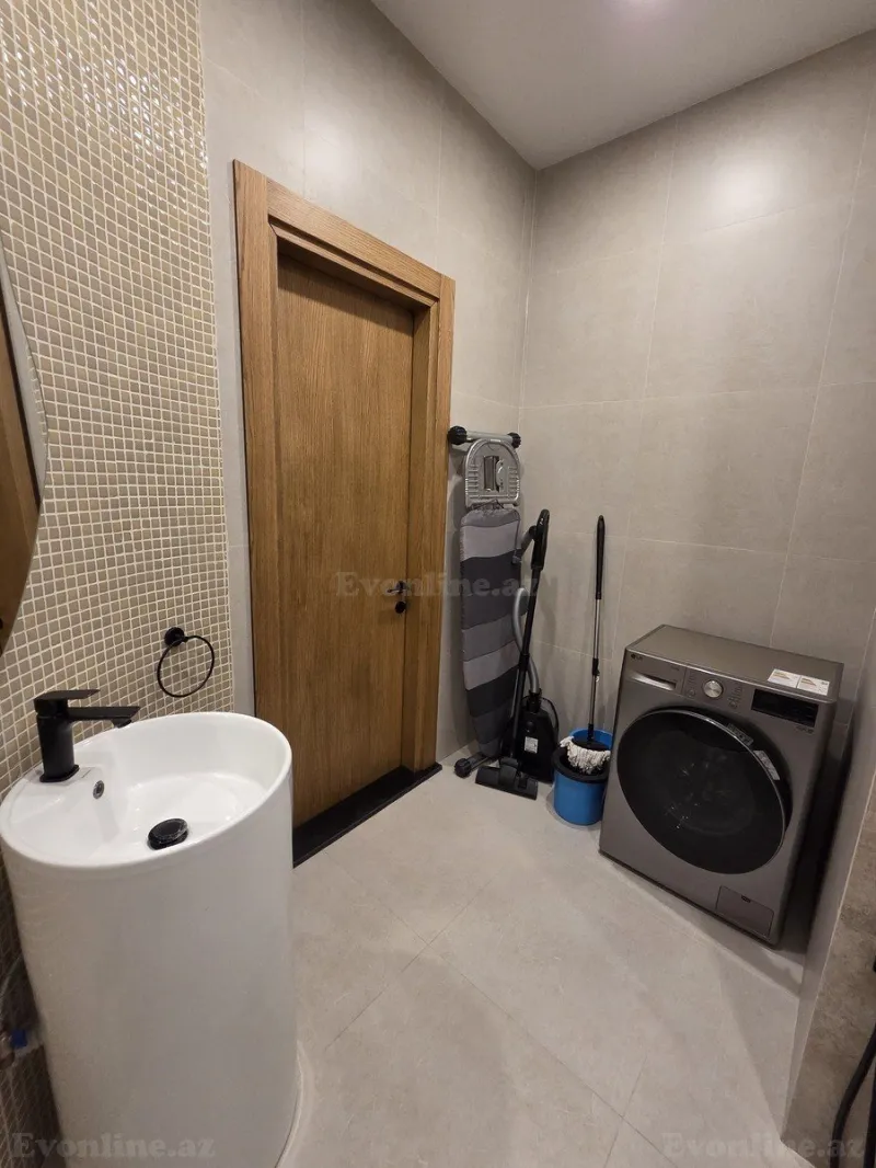 Kirayə verilir 4 otaqlı Mənzil Yeni tikili 130 m² Nəsimi r. - şəkil 18