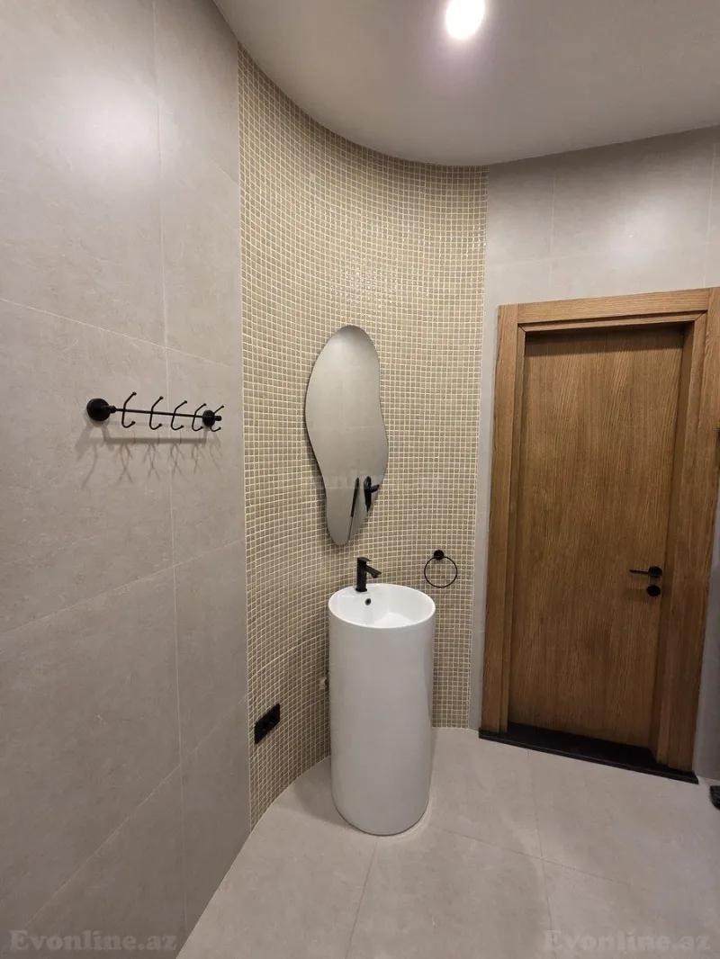 Kirayə verilir 4 otaqlı Mənzil Yeni tikili 130 m² Nəsimi r. - şəkil 21
