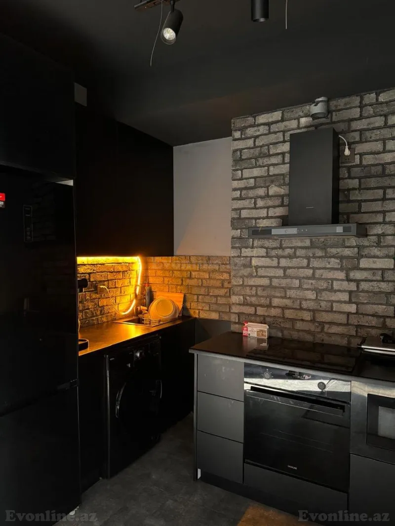 Kirayə verilir 2 otaqlı Mənzil Yeni tikili 60 m² Nərimanov r. - şəkil 2
