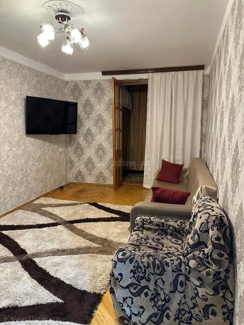 1 otaqlı Mənzil 35 m² İnşaatçılar m. Kirayə verilir