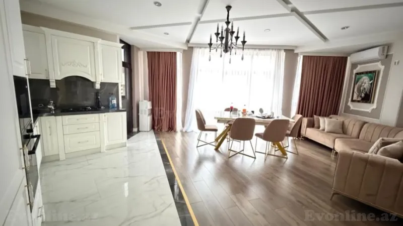 Kirayə verilir 3 otaqlı Mənzil Yeni tikili 120 m² Nəriman Nərimanov m. - şəkil 2