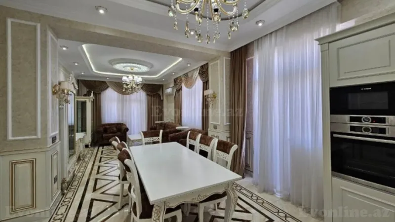 Satılır 4 otaqlı Mənzil Yeni tikili 155 m² Elmlər Akademiyası m. - şəkil 4