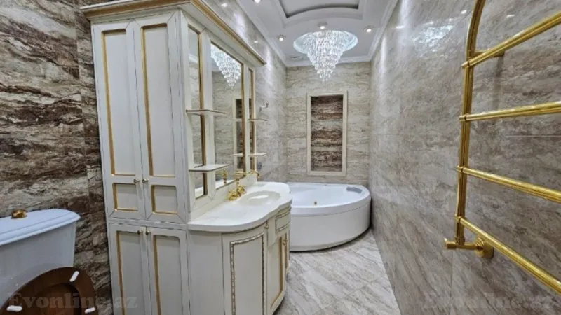 Satılır 4 otaqlı Mənzil Yeni tikili 155 m² Elmlər Akademiyası m. - şəkil 8