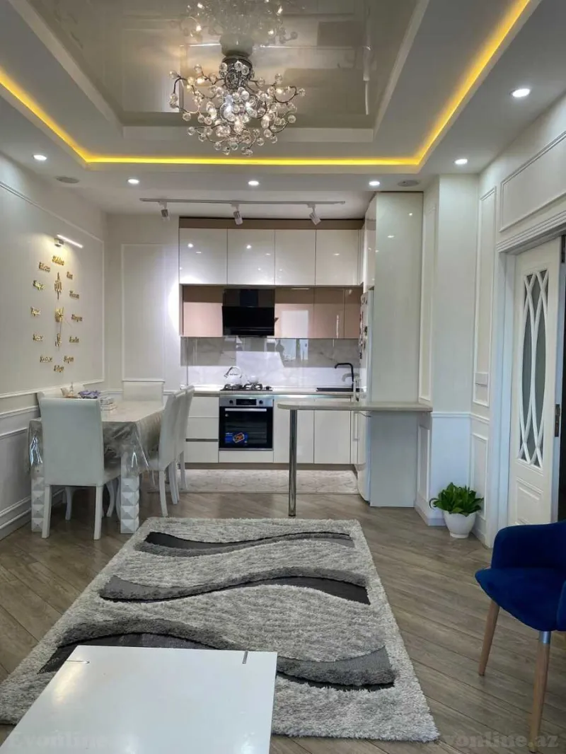 Kirayə verilir 3 otaqlı Mənzil Yeni tikili 80 m² Dərnəgül m. - şəkil 5