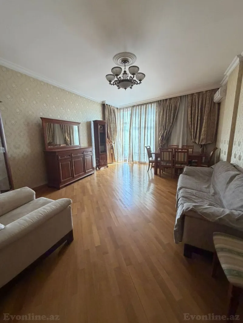 Kirayə verilir 3 otaqlı Mənzil Yeni tikili 136 m² Əhmədli m. - şəkil 2