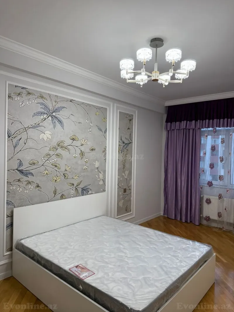 Kirayə verilir 3 otaqlı Mənzil Yeni tikili 105 m² Həzi Aslanov m. - şəkil 8
