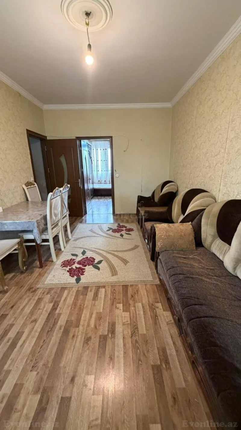 Kirayə verilir 2 otaqlı Mənzil Köhnə tikili 50 m² Memar Əcəmi m. - şəkil 2