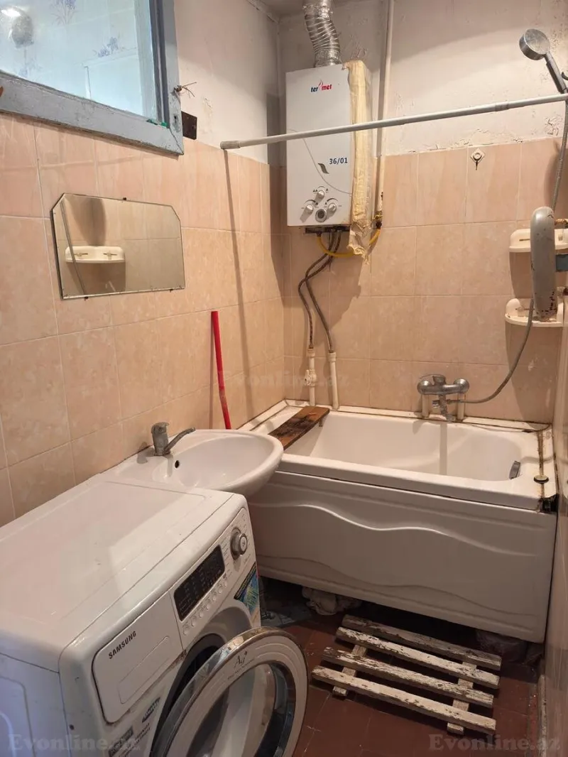 Kirayə verilir 3 otaqlı Mənzil Köhnə tikili 70 m² Əhmədli m. - şəkil 3