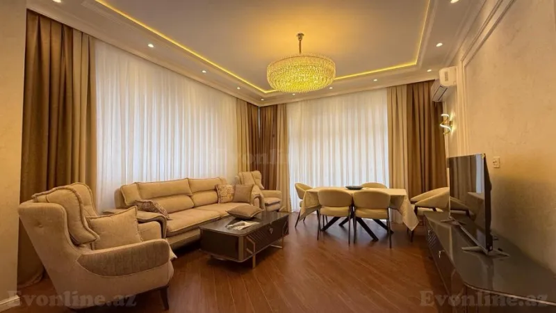 Kirayə verilir 3 otaqlı Mənzil Yeni tikili 120 m² Xətai r. - şəkil 2