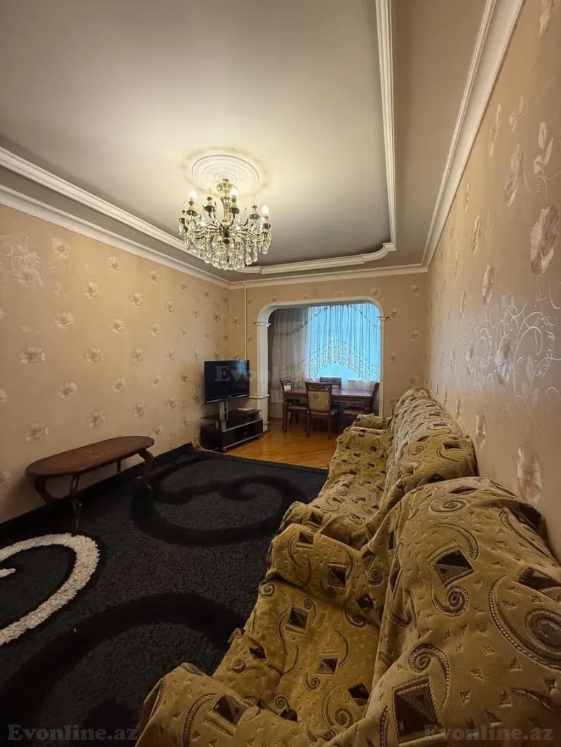 3 otaqlı Mənzil 80 m² Həzi Aslanov Kirayə verilir