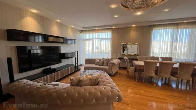 3 otaqlı Mənzil 140 m² Nərimanov r. Kirayə verilir