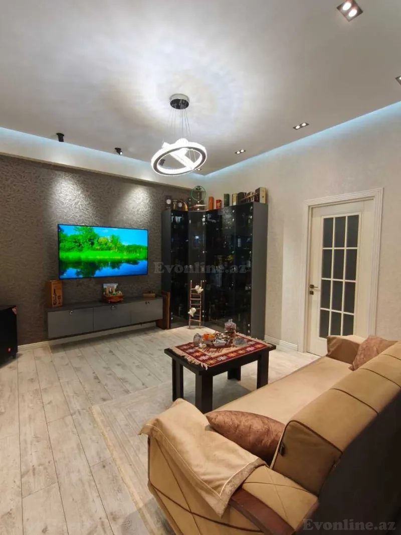 Satılır 3 otaqlı Mənzil Yeni tikili 98 m² Nizami m. - şəkil 2