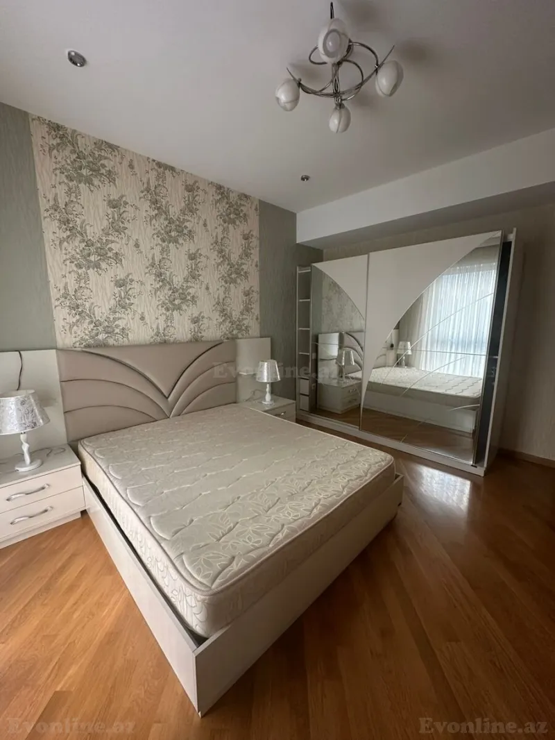 Kirayə verilir 3 otaqlı Mənzil Yeni tikili 140 m² Nəsimi r. - şəkil 7
