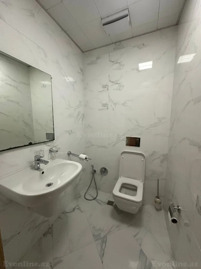 Kirayə verilir 3 otaqlı Mənzil Yeni tikili 140 m² Nəsimi r. - şəkil 12