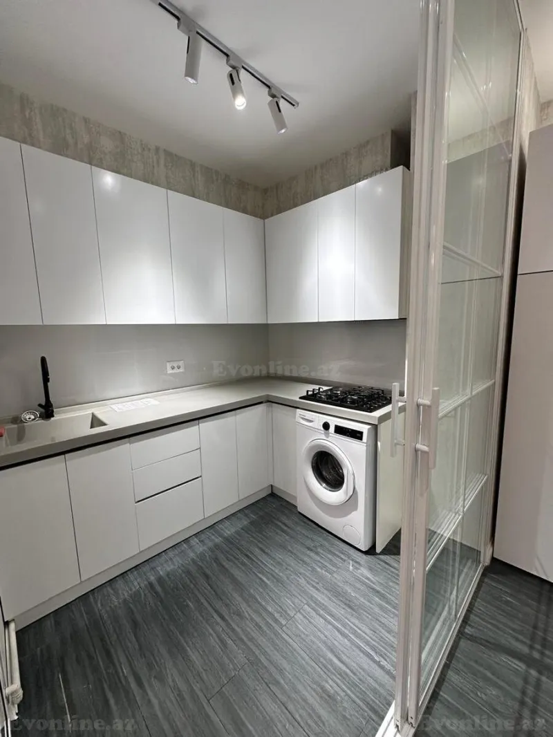 Kirayə verilir 2 otaqlı Mənzil Yeni tikili 65 m² Nəsimi r. - şəkil 6