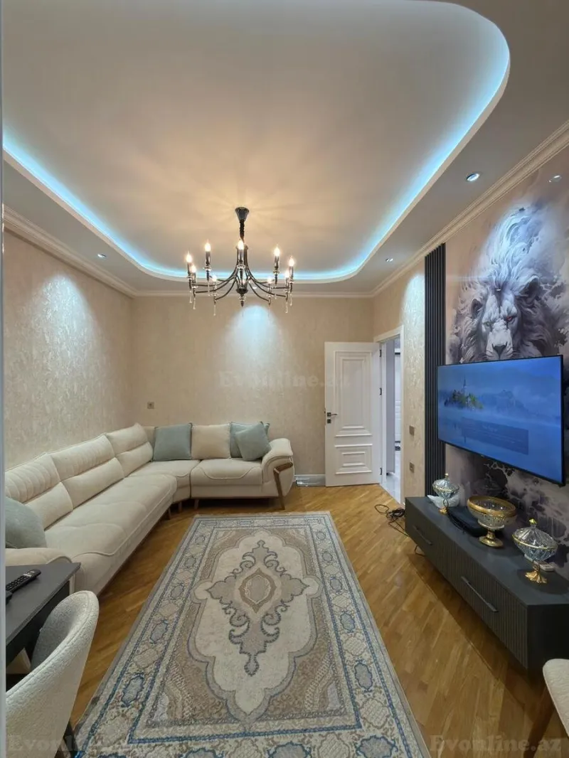 Kirayə verilir 2 otaqlı Mənzil Yeni tikili 60 m² Nəriman Nərimanov m. - şəkil 3