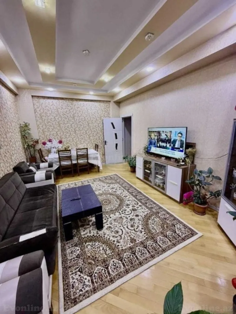 Satılır 3 otaqlı Mənzil Yeni tikili 111 m² Nizami r. - şəkil 2